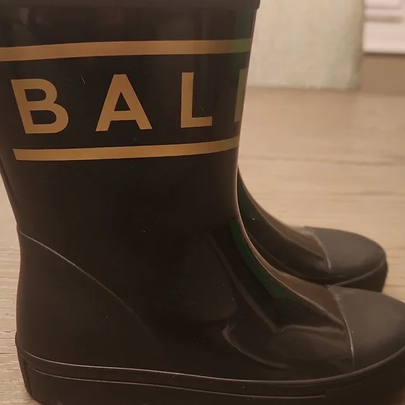 Balmain Girls Logo Motif Rain Boots Size 33 EU, 2 Kids US - Picture 3 of 9